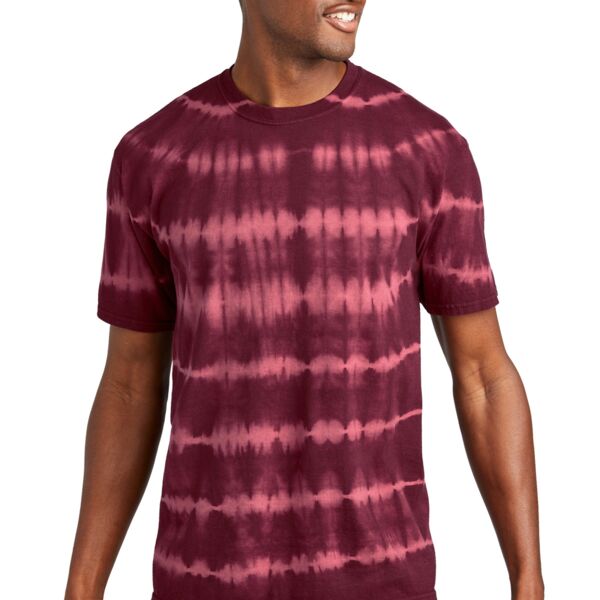Allover Stripe Tie Dye Tee Thumbnail