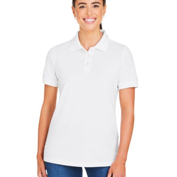 Ladies' Valiant Cotton Snag Protect Polo Thumbnail