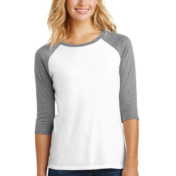 Ladies Perfect Tri ® 3/4 Sleeve Raglan Thumbnail